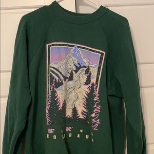 Vintage Colorado crew neck sweatshirt